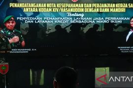 Kodam XIV/Hasanuddin dan Bank Mandiri sepakati layanan KSM