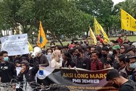 PMII Jember beri catatan merah setahun pemerintahan Hendy-Firjaun