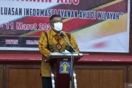 Kemenkumham Sumbar gelar sosialisasi layanan AHU di Bukittinggi