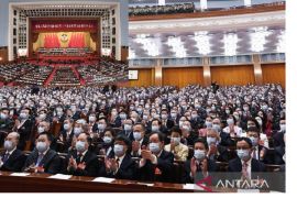 Penutupan sesi kelima Komite Nasional Majelis Permusyawaratan Politik Rakyat China Page 1 Small