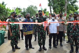 Dandim 0204-DS resmikan kampung Pancasila di Bangun Purba Tengah