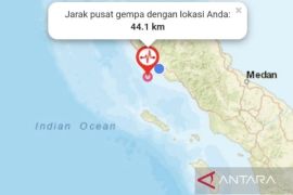 Gempa magnitudo 5,2 guncang Meulaboh Aceh Barat, warga panik