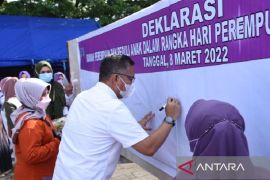 Peringati hari Perempuan Internasional, Pemkot Kendari deklarasi ramah perempuan dan peduli anak