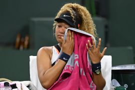 Perjalanan petenis jepang Naomi Osaka di Indian Wells berakhir dengan air mata