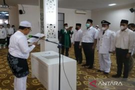 Bupati Tanah Bumbu lantik Pj Kades Persiapan Hidayah Barokah