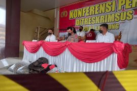 Polda Lampung tangkap tersangka perdagangan sisik trenggiling