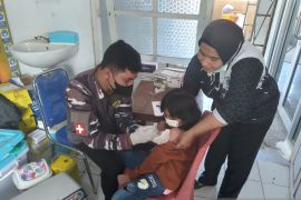 Lantamal Ambon gencarkan vaksinasi anak dan lansia, perkuat kekebalasan tubuh
