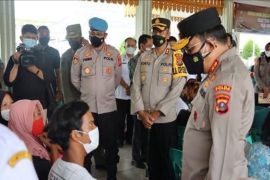 Gebyar Vaksinasi Presisi Polri di Sumut melebihi target