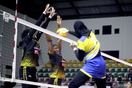 Demi tiket final, tim voli putri Petrokimia siap tampil "all out" melawan Pertamina