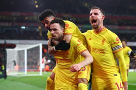 Liverpool tenggelamkan Arsenal 2-0 untuk tempel City