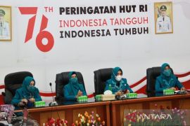 Ketua TP PKK Kotabaru hadiri peringatan HKG secara virtual