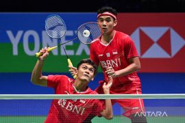 Ganda putra Indonesia pastikan gelar juara dan runner-up All England