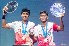 Bagas - Fikri berhasil menjadi juara ganda putra All England Page 1 Small