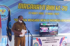 Wabup Asahan hadiri peringatan HUT BNN RI