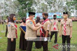 Gubernur berangkatkan Pramuka Kwarda Babel ke Jambore dunia Korea Selatan