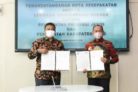 Bupati Sukandar teken nota kesepakatan dengan LAN RI