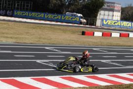 Qarrar Firhand Ali naik podium di balapan Italia