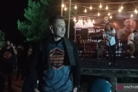 Agus Harimurti Yudhoyono bermalam di objek wisata Puncak Aua Sarumpun Tanah Datar