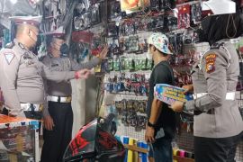 Polres Inhil larang bengkel kendaraan modifikasi knalpot brong dan strobo