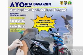 HST gelar vaksinasi berhadiah utama 11 motor dan 36 sepeda