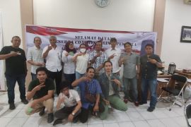 Pewarta ANTARA se-Sumbagsel ikuti "coaching clinic" keredaksian