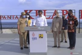 Presiden Jokowi resmikan taman wisata dan kuliner