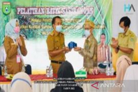DKUMP Tanah Bumbu latih masyarakat membuat Kain Sasirangan