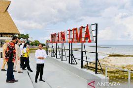 Presiden resmikan penataan kawasan Kota Kupang jadi destinasi wisata