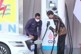 Presiden Jokowi resmikan SPKLU Ultra Fast Charging penunjang KTT G20 di Bali