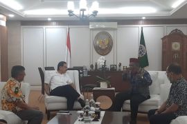 Jumpa Menteri ATR/BPN, Bupati Pidie bahas tanah Masjid Al-Falah