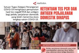 Ketentuan tes PCR dan antigen perjalanan domestik dihapus
