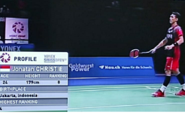 Swiss Open 2022 - Jojo tumbangkan Kidambi, hadapi Prannoy di final