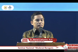 KPK tetapkan mantan Sekjen MPR Maruf Cahyono sebagai tersangka gratifikasi