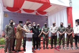 Mapolda Kalsel di Banjarbaru dibangun dengan anggaran sekitar Rp133,5 miliar