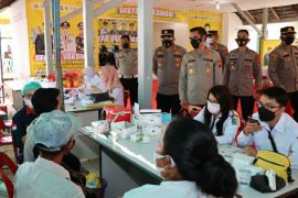 Polres Batubara gelar gebyar vaksinasi di PT Socfindo