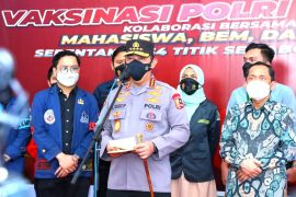 Kapolri kejar target vaksin "booster" agar warga miliki kekebalan jalani aktivitas Ramadhan