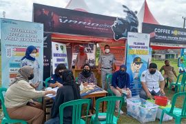 Jasa Raharja Babel berikan layanan kesehatan gratis di Desa Lubukbesar