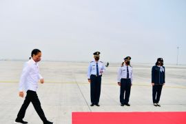 Presiden Jokowi ke Yogyakarta tinjau fasilitas di Candi Borobudur