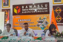 Panwaslu Simeulue sampaikan hasil pengawasan, empat poin menjadi catatan
