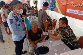 Ribuan warga binaan Lapas Kelas IIA Cilegon ikuti vaksinasi booster