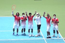Menang Playoff Davis Cup jadi awal kesukseskan tim tenis Indonesia