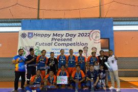 Tim Futsal PT Timah juarai liga pekerja se-Babel