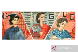 Google Doodle tampilkan sosok jurnalis Siti Latifah Herawati Diah