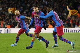 Barca naik ke posisi kedua usai menang atas Sevilla