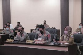 Kapolda Kaltara ikuti vicon bersama Kapolri, pantau dan kawal ketersediaan minyak goreng