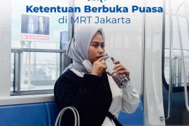 Ramadhan, MRT izinkan penumpang buka puasa dengan air mineral-kurma