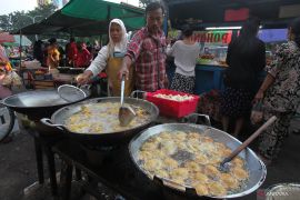 Pasar Takjil di Surabaya