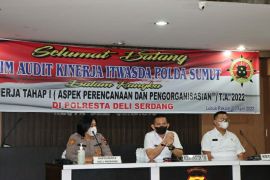 Itwasda Polda Sumut audit kinerja Polresta Deliserdang