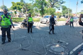 Polisi belum lakukan rekayasa lalu lintas