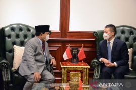 Menhan Prabowo Subianto terima kunjungan Dubes Tiongkok